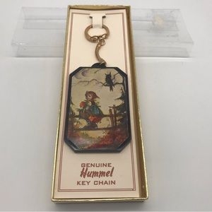 Hummel Key Chain 2 sided, In box Vintage